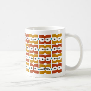 Retro-Mod-Muster-Tasse Kaffeetasse