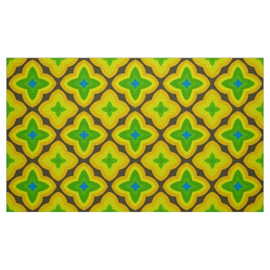 Retro-Mod-Pattern  Stoff (Fat Quarter (45,7 x 55,9 cm))