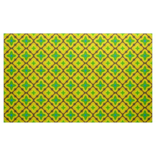 Retro-Mod-Pattern Stoff (Yard (91,4 cm))