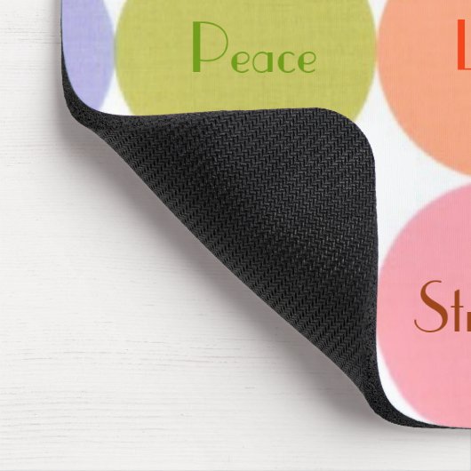 Retro Mod punktiert MAUSUNTERLAGE Mousepad (Ecke)