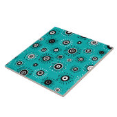 Retro Mod Sternexplosion Fliese (Seite)