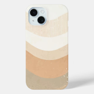 Retro-Mod-Wellen Erdiges Neutraldesign Case-Mate iPhone Hülle
