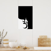 Retro Mod Woman Poster (Küche)