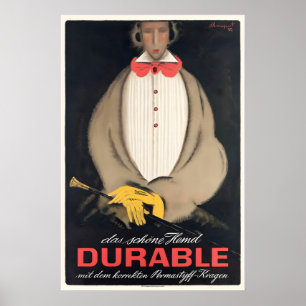 Retro-Mode Langlebig Das Schöne Hemd Vintage Poster