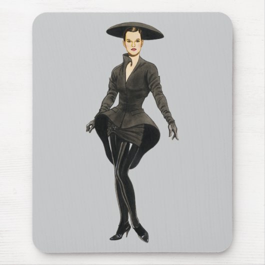 Retro-Mode-Mauspad Mousepad (Vorne)
