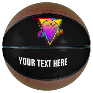 Retro Modern Basketball Ball