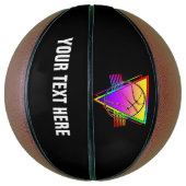Retro Modern Basketball Ball (Vertikal)