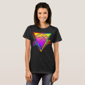 Retro Modern Basketball Ball T-Shirt (Vorne ganz)