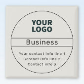 Retro-Modern Business oder Brand Magnet