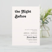 Retro Modern Chic Terracotta Couple Dusche Einladung (Stehend Vorderseite)