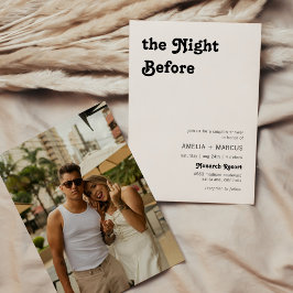 Retro Modern Chic Terracotta Couple Dusche Einladung