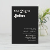 Retro Modern Chic Terracotta Couple Dusche Einladung (Stehend Vorderseite)