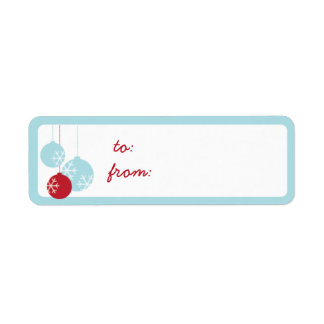 Retro Modern Holiday Ornaments Weihnachtsgeschenke