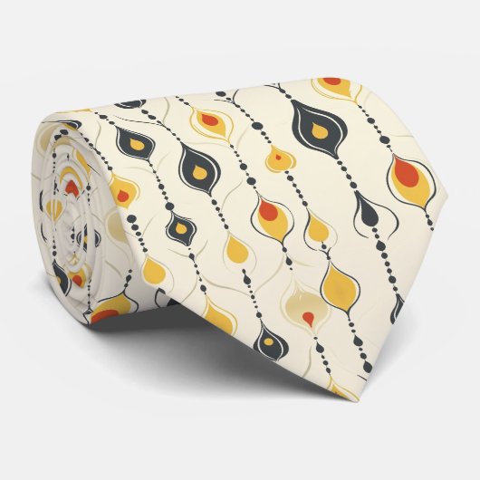 Retro modern krawatte (Gerollt)