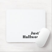 Retro Modern Minimal Name oder Geschäftsvorlage Mousepad (Mit Mouse)