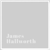 Retro Modern Minimalistischer Name (oder anderer T Aufkleber (Vorderseite)