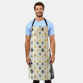 Retro Modern Schürze (Getragen)