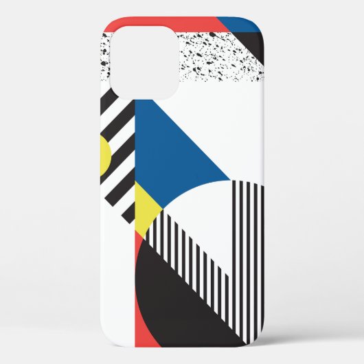 Retro Modern Style Backdesign Case-Mate iPhone Hülle (Rückseite)
