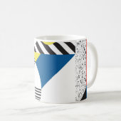 Retro Modern Style Backdesign Kaffeetasse (VorderseiteRechts)