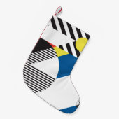 Retro Modern Style Backdesign Kleiner Weihnachtsstrumpf (Vorderansicht (hängend))