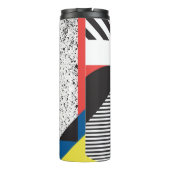 Retro Modern Style Backdesign Thermosbecher (Rückseite)