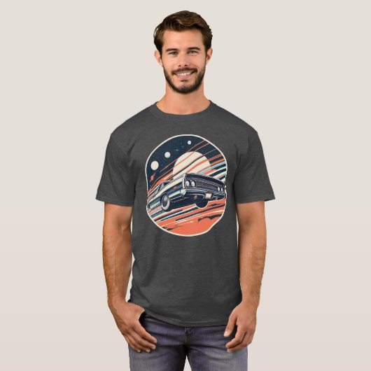 Retro Modern Vintag 005 T-Shirt (Vorne ganz)