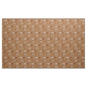 Retro moderne Fische, TAN, beige und hellbraun Stoff (Yard (91,4 cm))