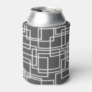 Retro moderne geblichene Schiefer-Quadrate auf Dosenkühler