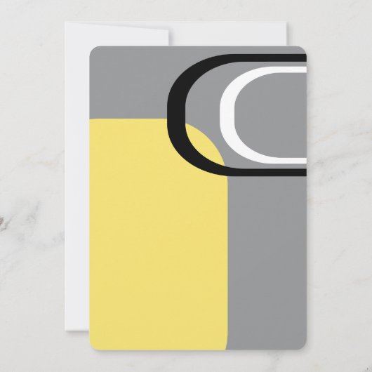 Retro Moderne Hochzeitsfeier im Mittelalter Einladung (Rückseite)