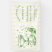 Retro-moderne Junggesellinnen-Abschiedswoche in Ge Banner (Vertikal)