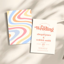 Retro Moderne Minimalistische Pastelsommerhochzeit