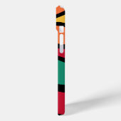 Retro Moderne Muster Case-Mate iPhone Hülle (Rückseite / Links)