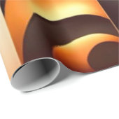 Retro Moderne Sammlung Abstrakter Plätze Geschenkpapier (Rolleneckpunkt)