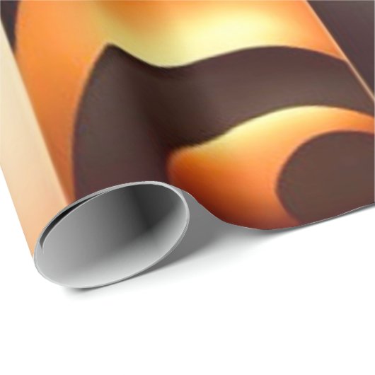 Retro Moderne Sammlung Abstrakter Plätze Geschenkpapier (Rolleneckpunkt)