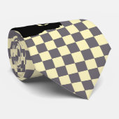 Retro moderne schwarze Katzen-Mode CricketDiane Krawatte (Gerollt)