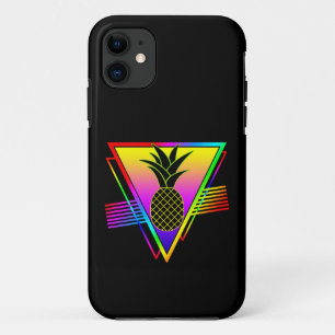 Retro Moderne Silhouette Ananas Sommerfrucht Case-Mate iPhone Hülle