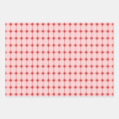 Retro Moderne Sternexplosionen Mitte des Jahrhunde Geschenkpapier Set (Vorderseite 3)