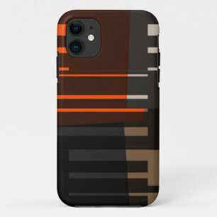 Retro-moderne Streifen-Grafikdesign Case-Mate iPhone Hülle