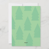 Retro Moderne Weihnachten (Rückseite)