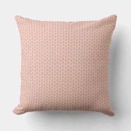 Retro-Moderner Musterdruck Kissen