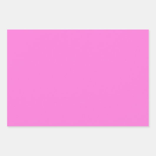 Retro Modernes, Abstraktes, flüssiges Muster rosa Geschenkpapier Set (Vorderseite 3)