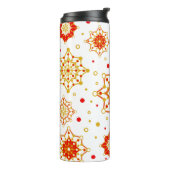 Retro Modernes Design Mitte des Jahrhunderts Ein o Thermosbecher (Nach links gedreht)