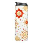 Retro Modernes Design Mitte des Jahrhunderts Ein o Thermosbecher (Nach rechts gedreht)