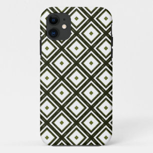 Retro Modernes geometrisches Mosaikmuster Case-Mate iPhone Hülle