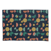 Retro Modernes geometrisches Tribal Kissenbezug (Vorderseite-Links)