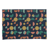 Retro Modernes geometrisches Tribal Kissenbezug (Vorderseite-Rechts)