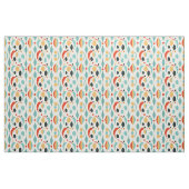 Retro Modernes Muster der 1950er Jahre Stoff (Fat Quarter (45,7 x 55,9 cm))