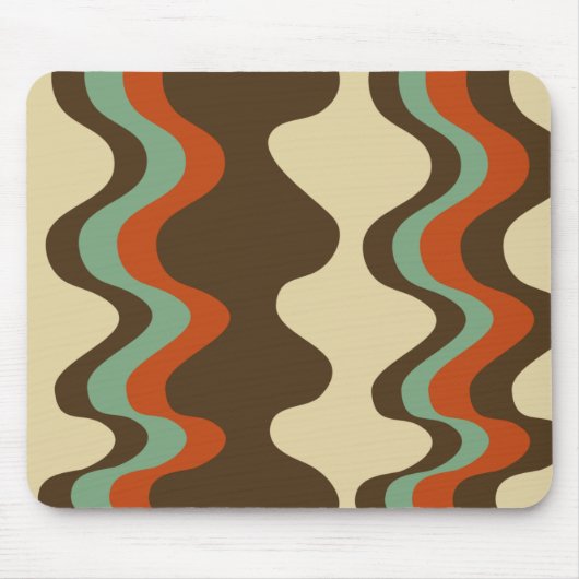 Retro modernes starkes mousepad (Vorne)