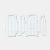 Retro Modernes Vintages Rot & Blau Bachelorette Geschenkschachtel (Ungefaltet)