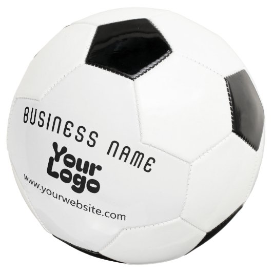 Retro-Modernes Weiß und Schwarz-Logo hochladen (ed Fußball (Dreiviertel)